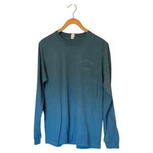 Folklore USA Blue Ridge Mountains Blue L/S T-Shirt Men's L